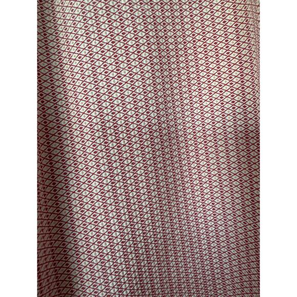 Vintage Bachrach Short Sleeve Button Up Shirt - Size XL - 100% Silk - Geometric - Picture 4 of 5